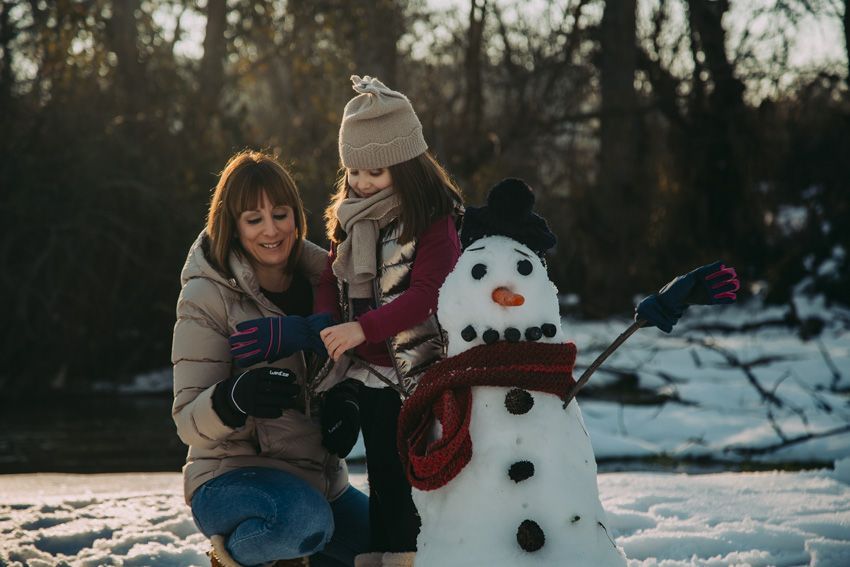 reportaje de fotos en la nieve, sesion de fotos en la nieve, enelcampito