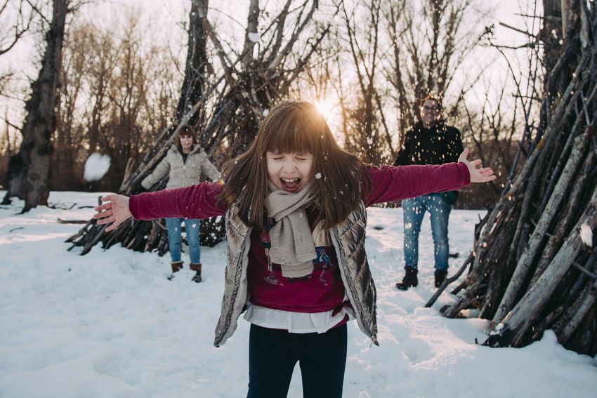 reportaje de fotos en la nieve, sesion de fotos en la nieve, enelcampito