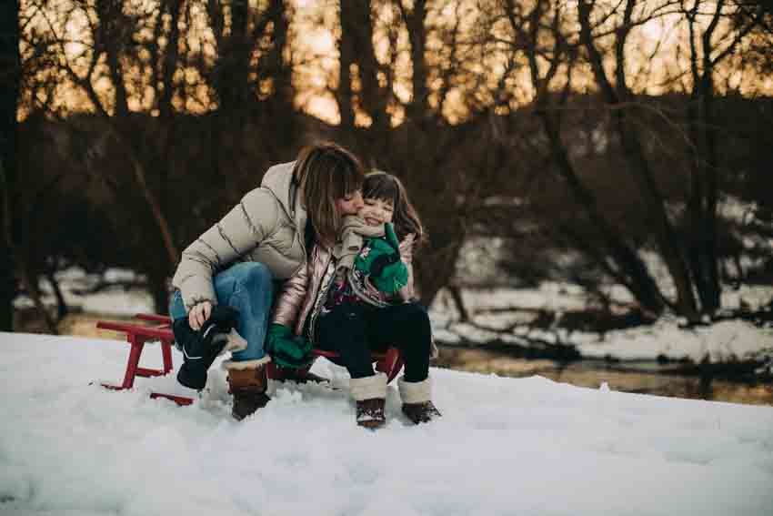 reportaje de fotos en la nieve, sesion de fotos en la nieve, enelcampito