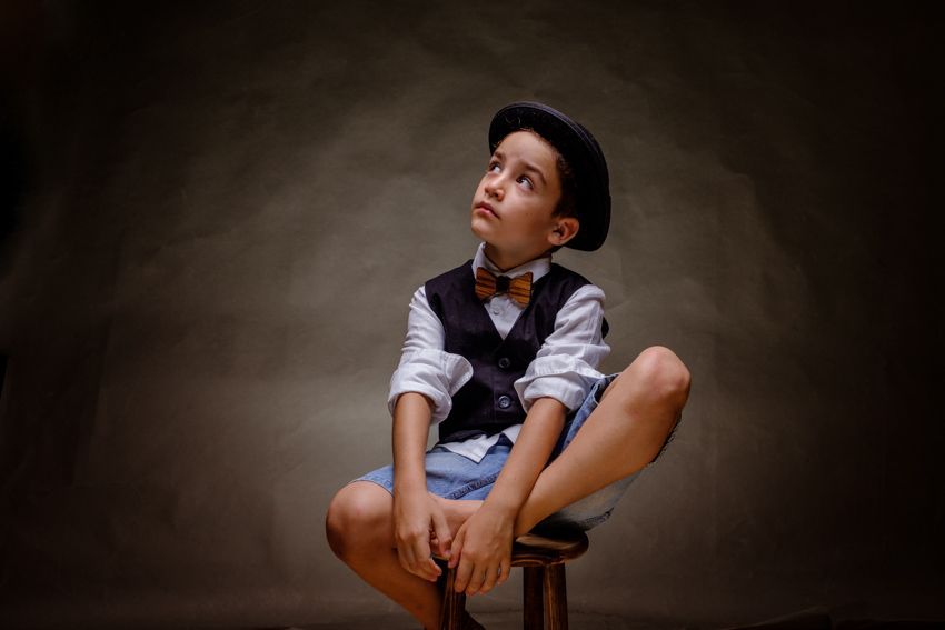 sesiones de retrato infantil, fotos en estudio de niños, en el campito, fotos estudio niños
