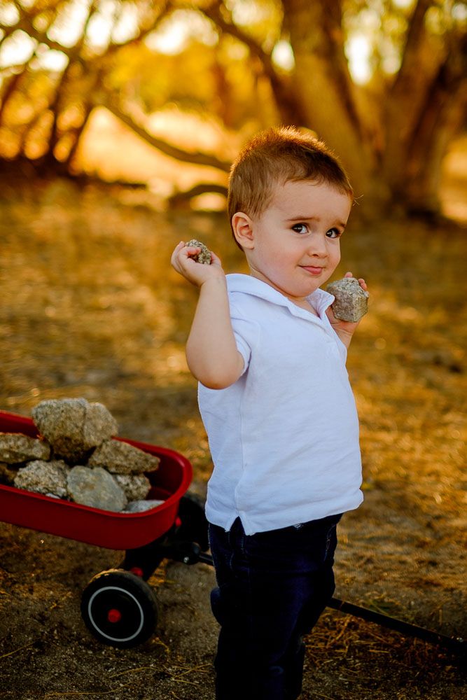 fotografía infantil natural en el campo al atardecer – En el Campito