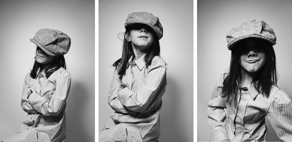 retrato de hermanas en sesión Hago 10