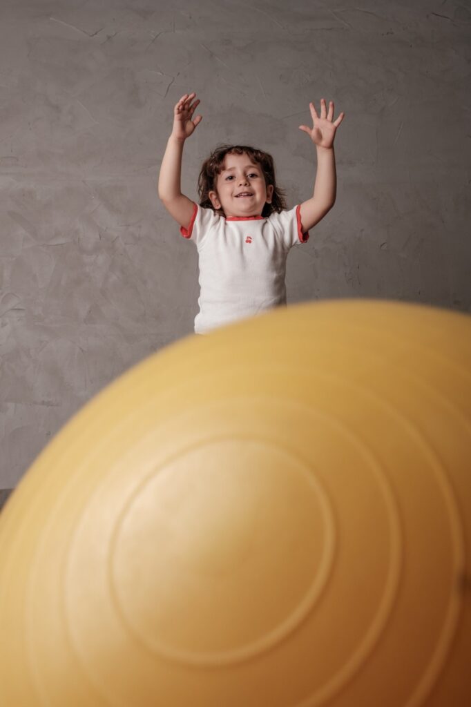 fotografía infantil en Alcorcón con luz natural de estudio