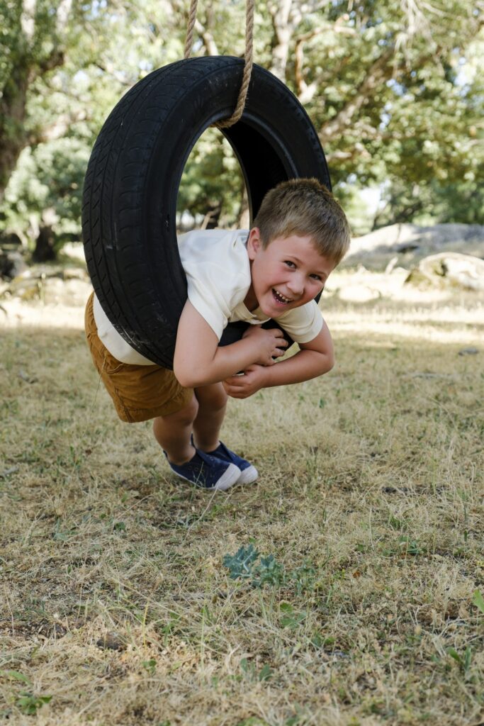 Reportaje infantil en la naturaleza